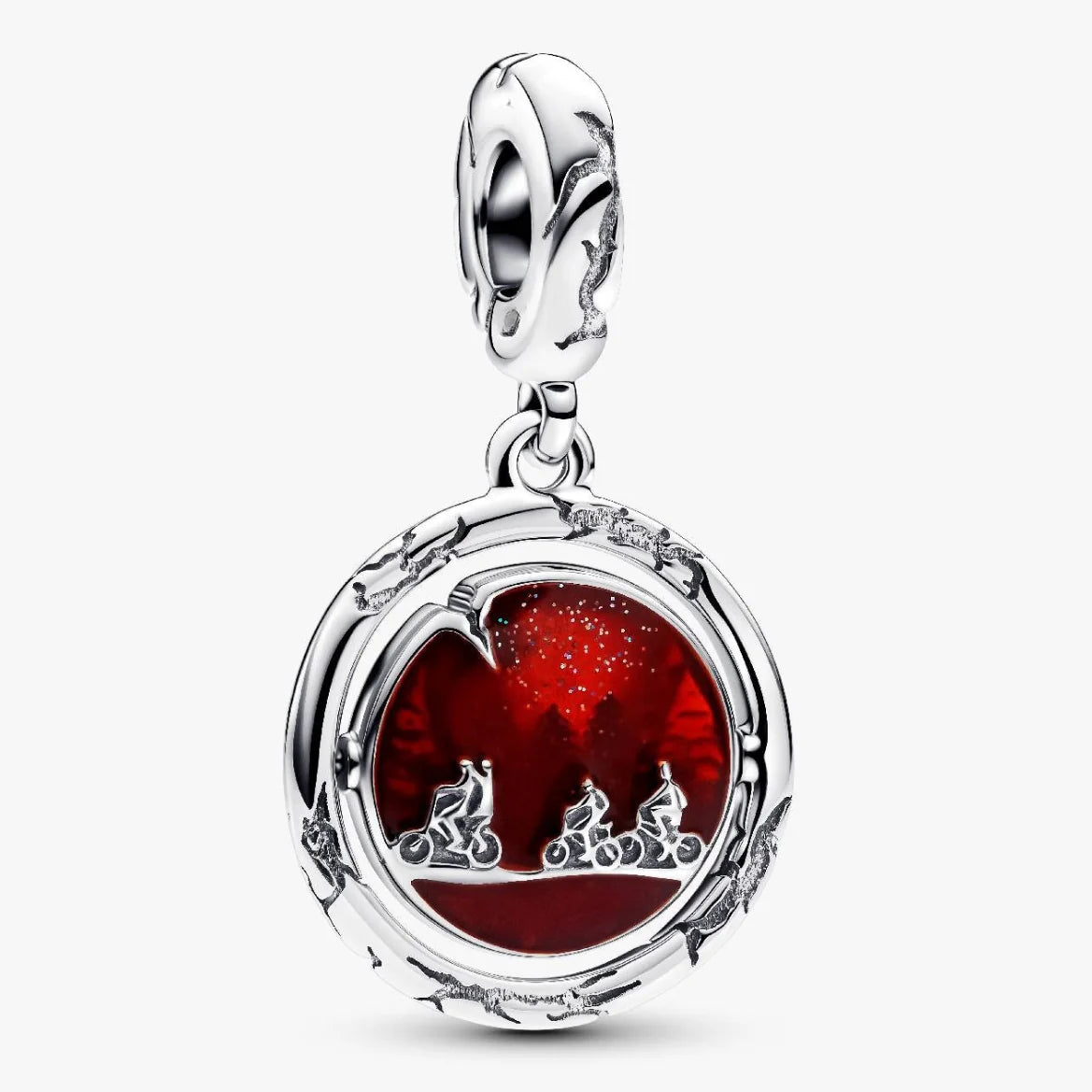 Upside Down Glow in the Dark Charm