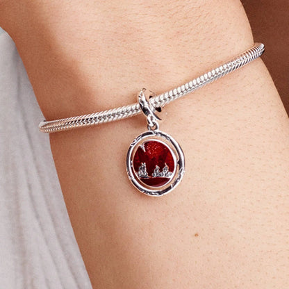 Upside Down Glow in the Dark Charm